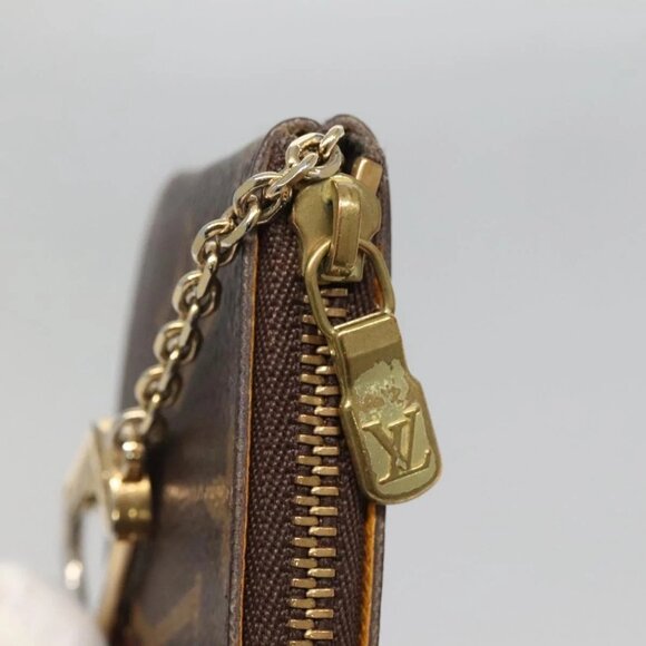 LOUIS VUITTON Monogram Groom Pochette Cles Coin Purse Jaune - Picture 7 of 16
